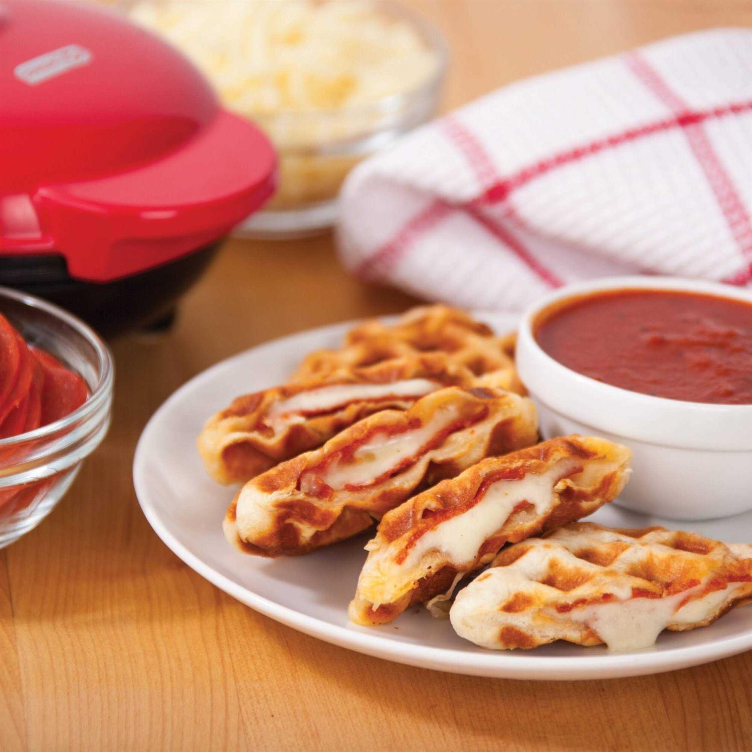 Dash Mini Pumpkin Waffle Maker