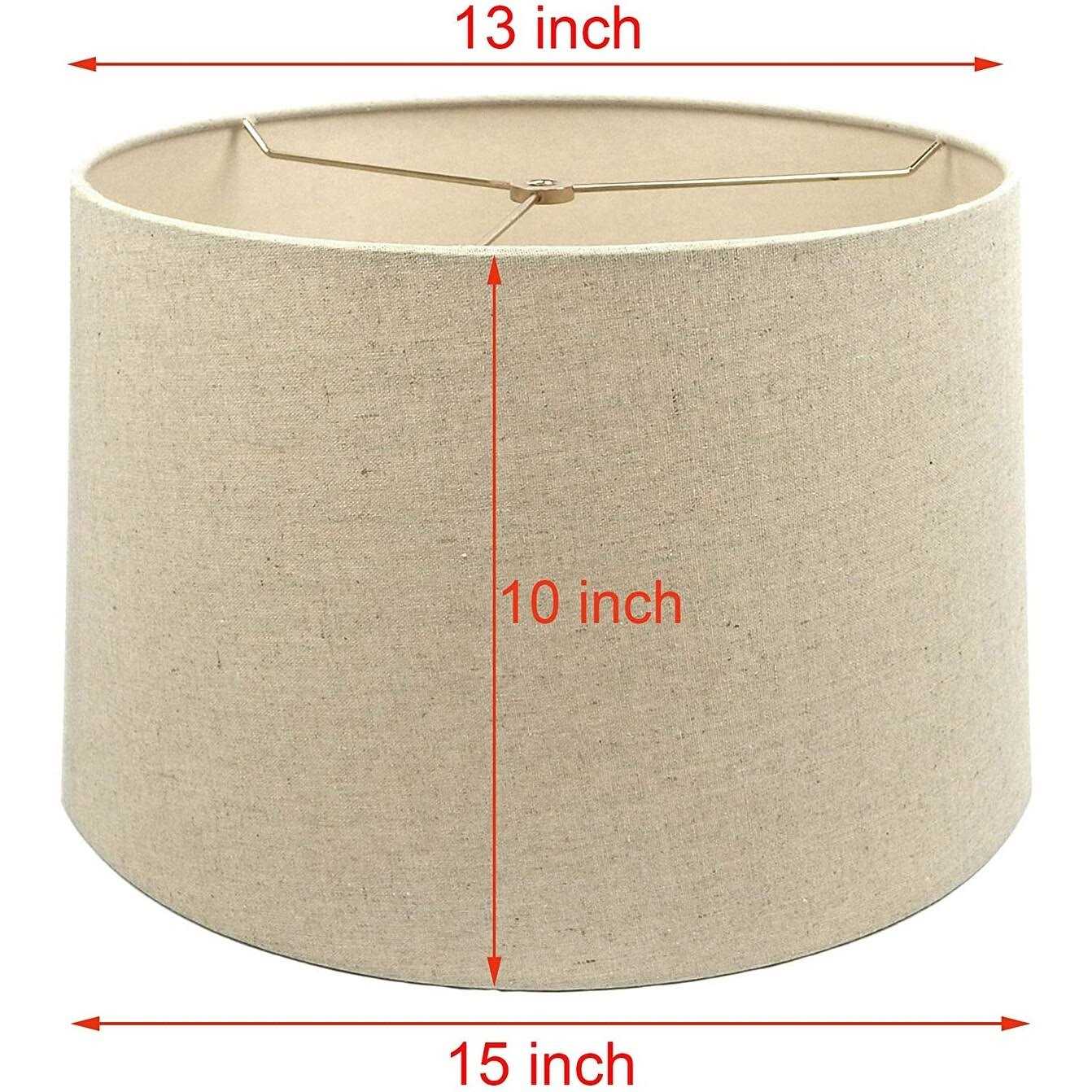 Mestar Fabric Hardback Drum Lampshade