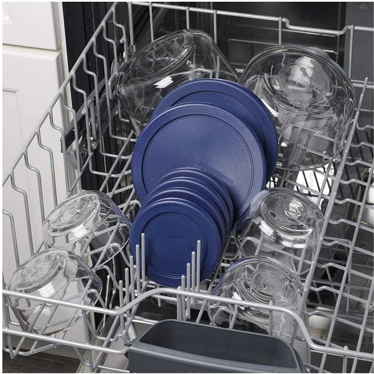 Wood Grip Lids for Pyrex and Anchor Round Glass Containers