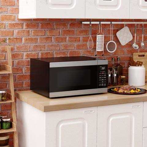 Galanz Stainless Steel Air Fry Microwave Oven With Sensor Cook