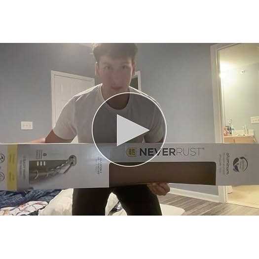 Zenna Home Double Curved Shower Curtain Rod