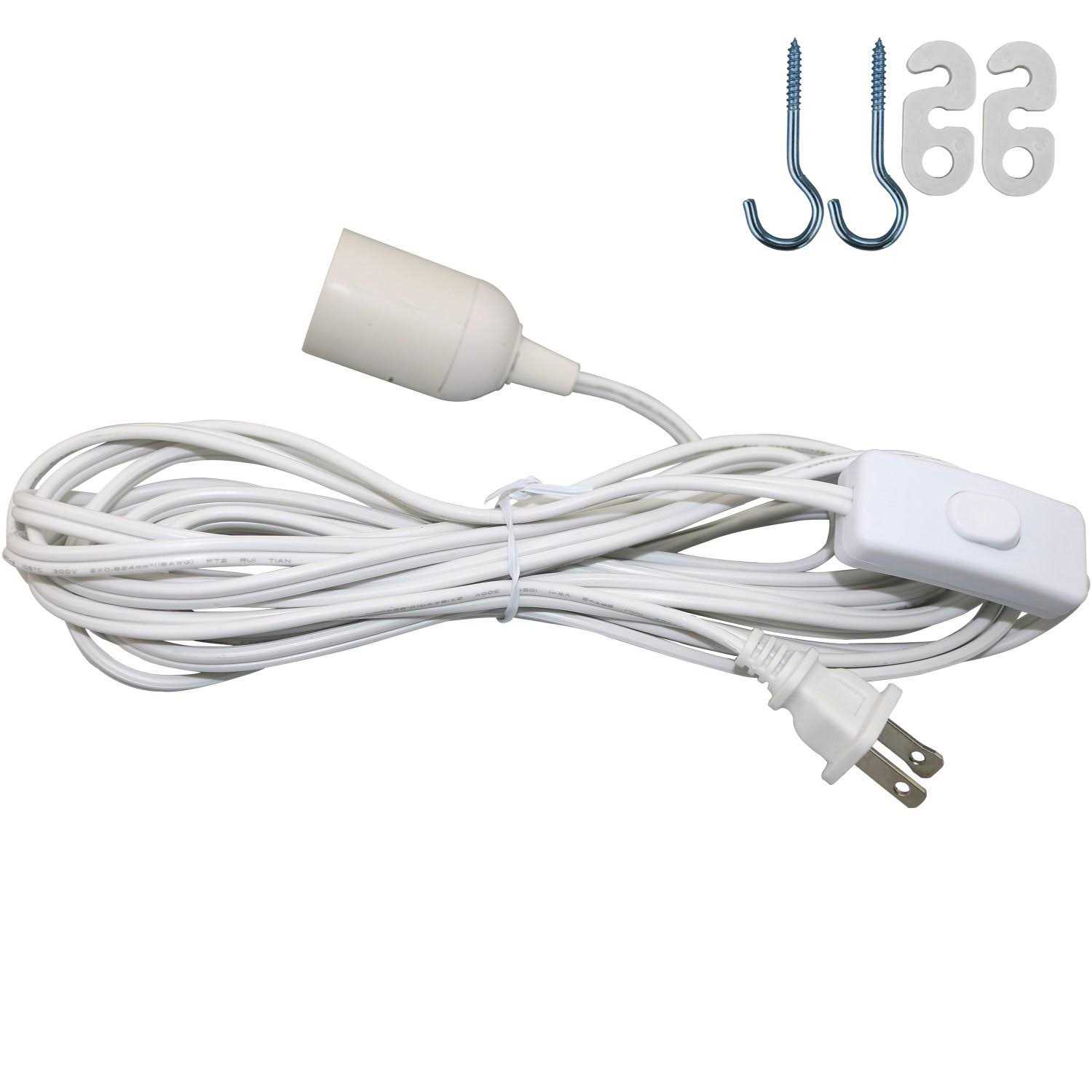 Lightingsky DIY IQ Jigsaw Puzzle Lamp Shade Ceiling Pendant Lampshade Kit with 15 Feet Hanging Cord