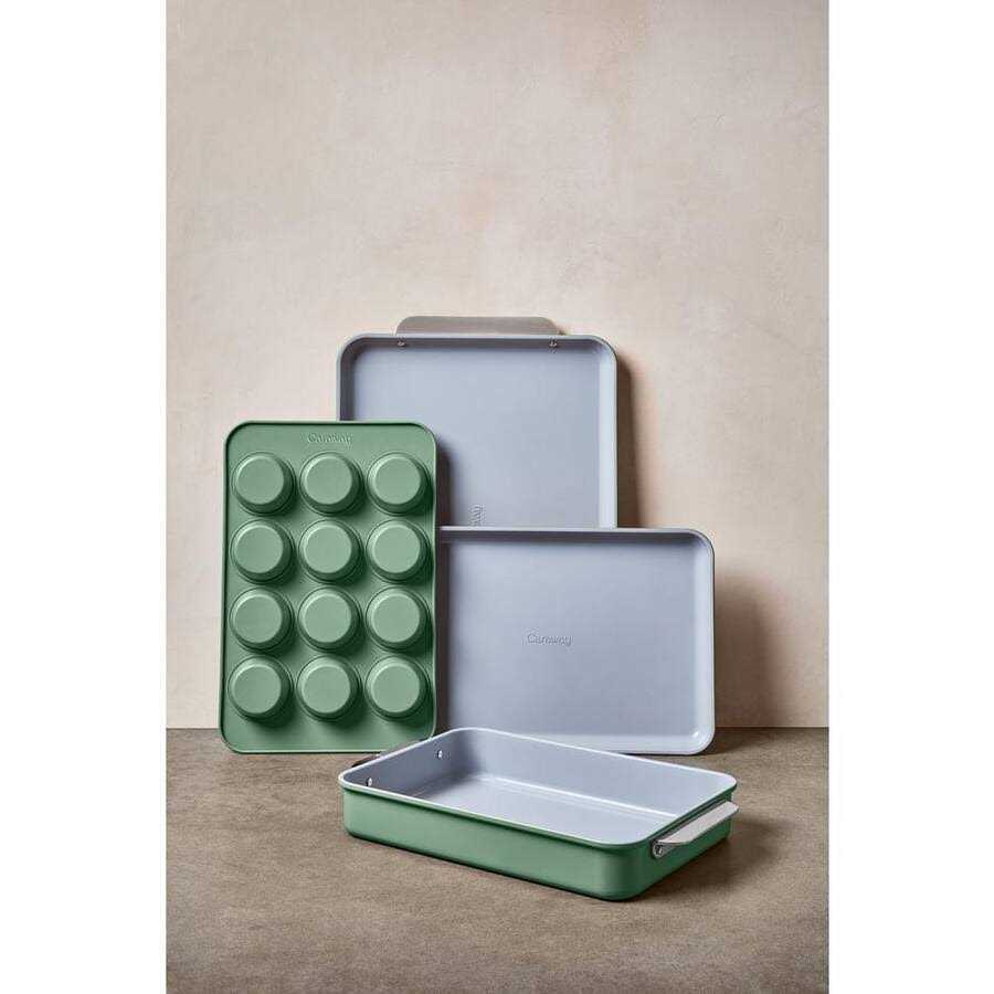 Caraway Nontoxic Ceramic 5-Piece Bakeware Set