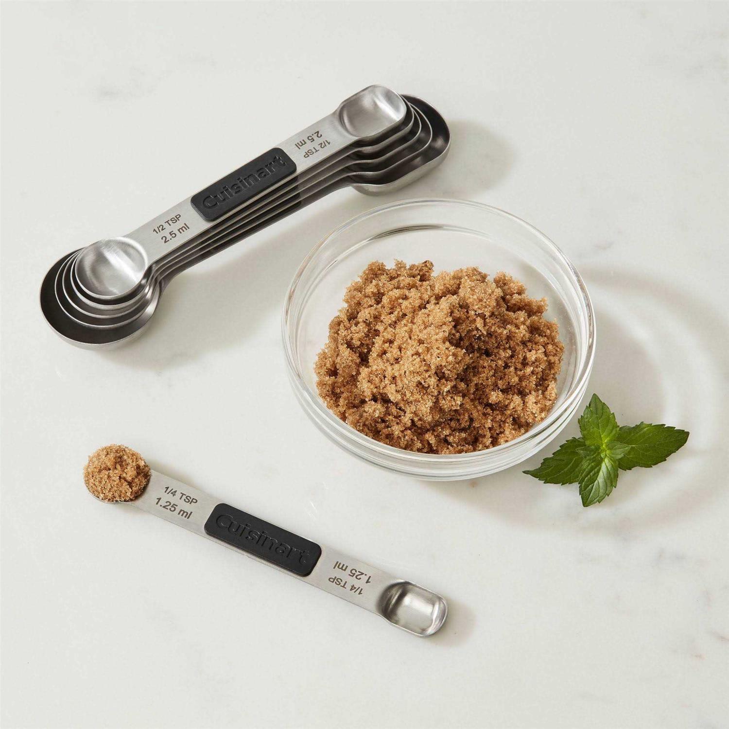Cuisinart Stainless Steel Magnetic Measuring Spoons