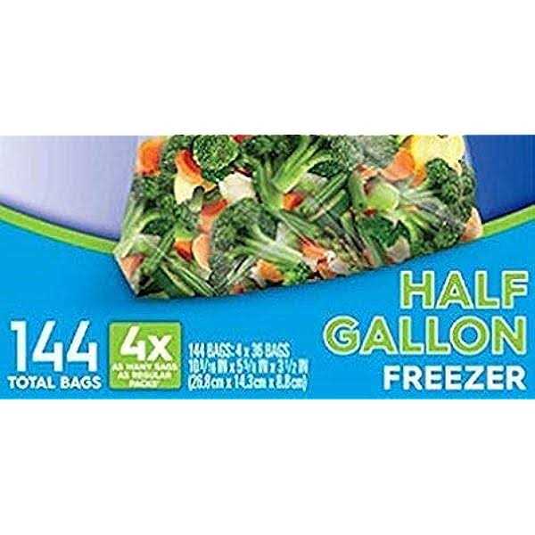 Ziploc Half Gallon Freezer Bags