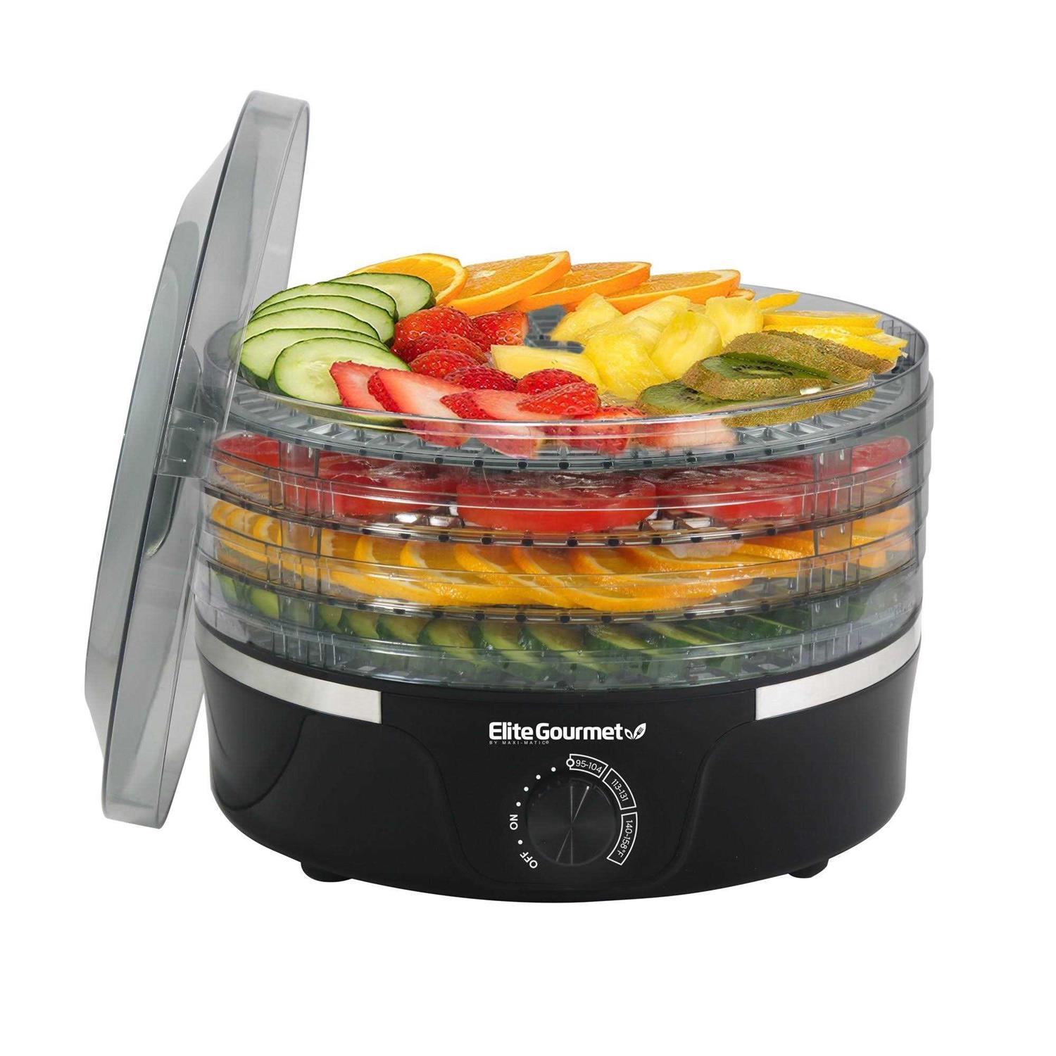 Elite Gourmet Food Dehydrator Adjustable Temperature 5
