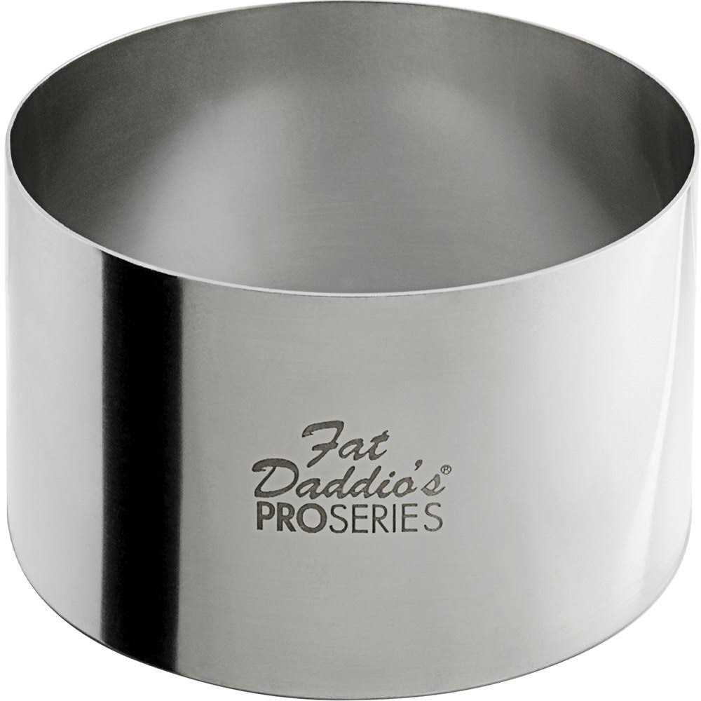 Fat Daddio’s Stainless Steel Round Cake Pastry Ring