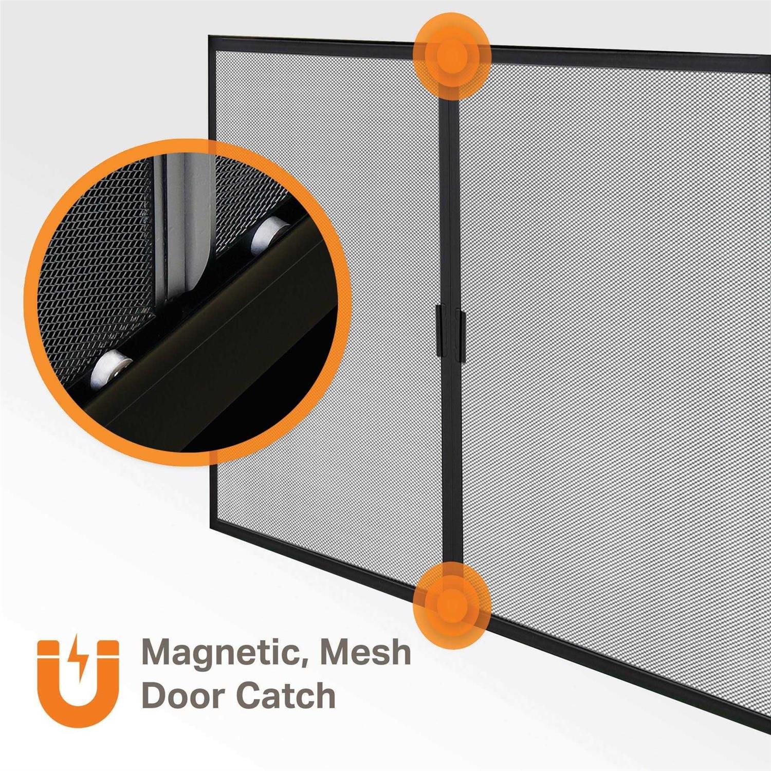 Pleasant Hearth Amhearst Fireplace Glass Door