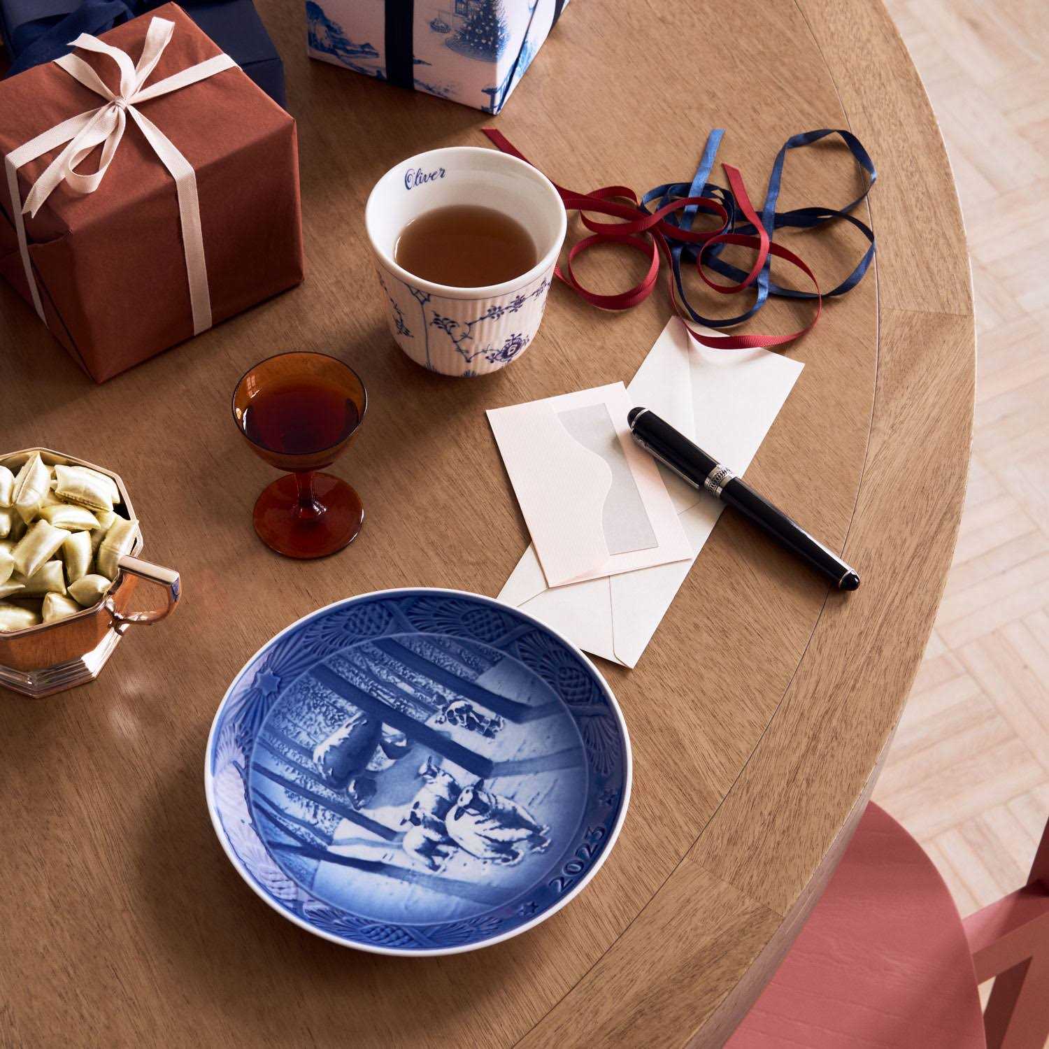 Royal Copenhagen 2023 Christmas Plate