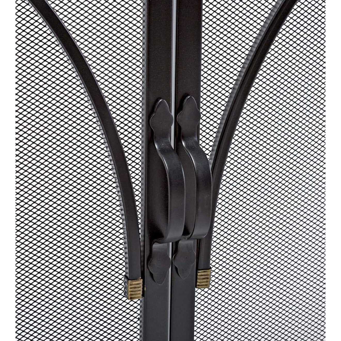 Plow & Hearth Small Winchester Fireplace Screen with Doors