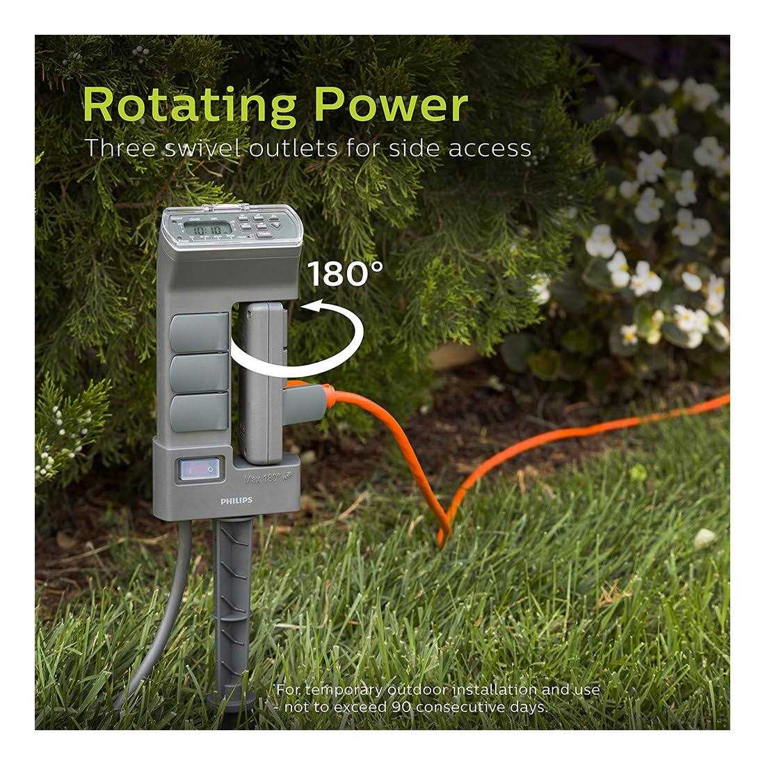 Philips Digital Yard Stake Timer