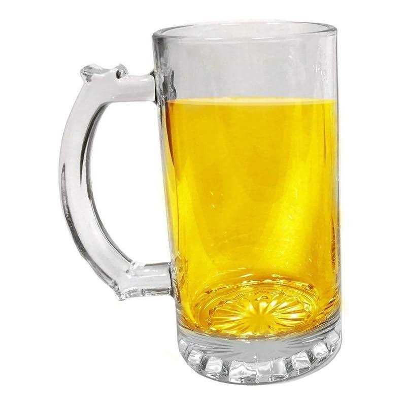 Glass Sports Mugs with Handles