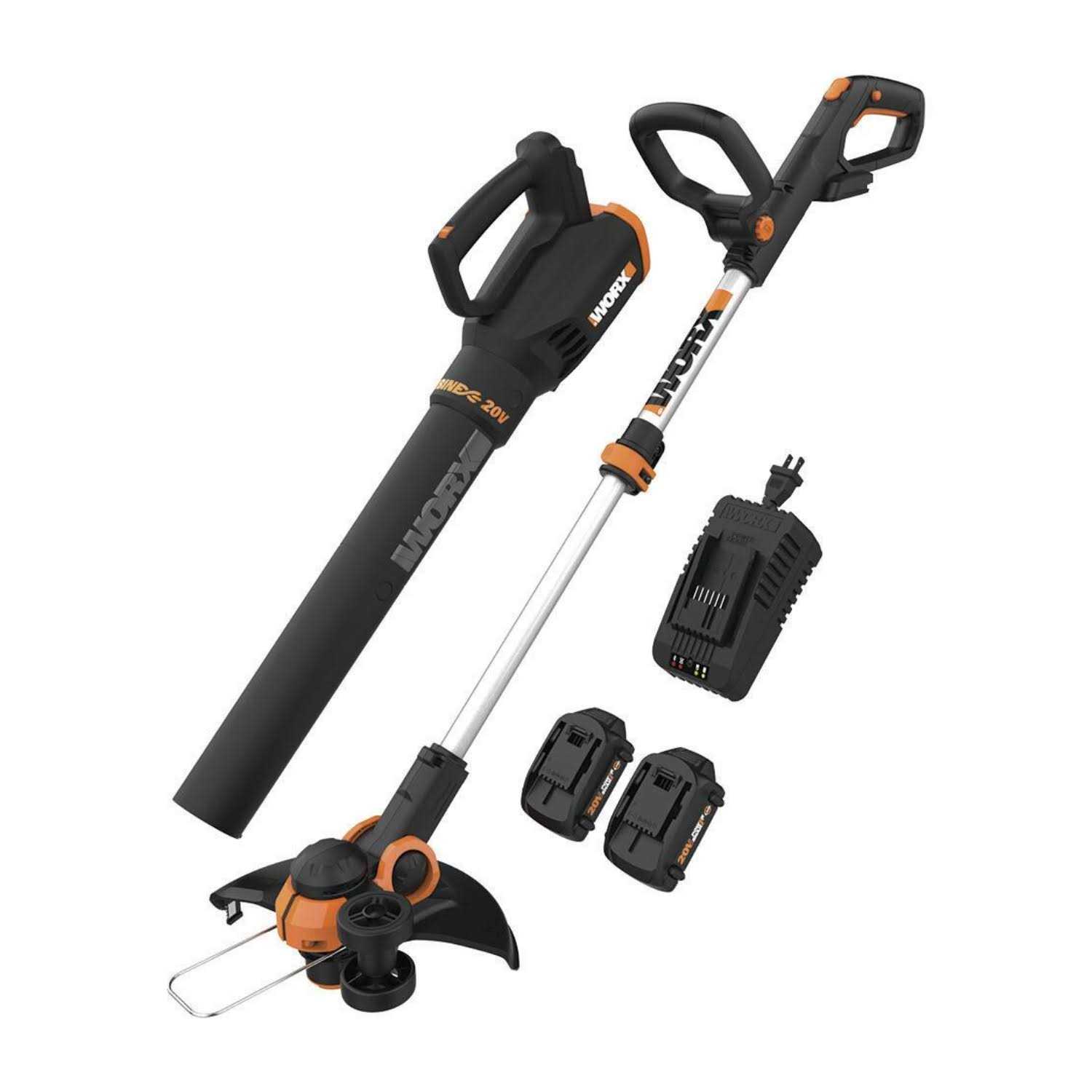 WORX WG928 Power Share 20V GT 3.0 Trimmer & Turbine Blower