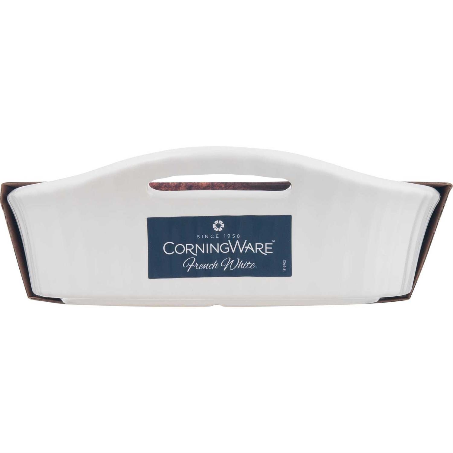 Corningware French White Oblong Casserole 3 qt