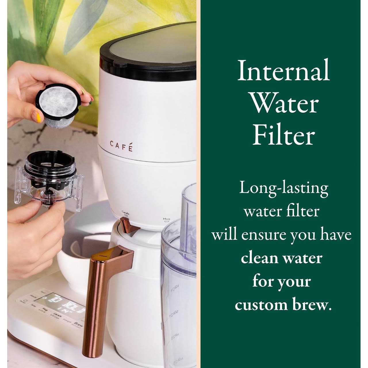 Cafe Specialty Grind and Brew Coffee Maker with Thermal Carafe