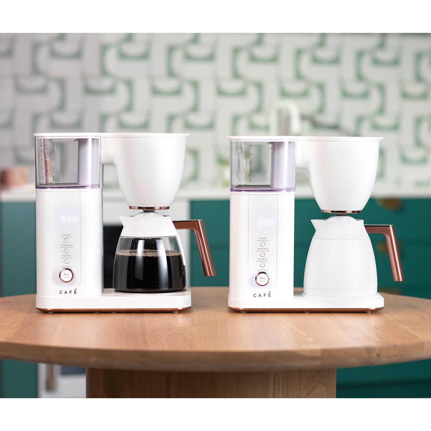 Cafe Specialty Drip Coffee Maker with Glass Carafe