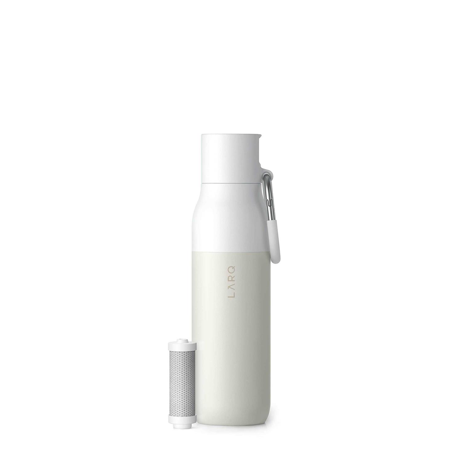 LARQ Water Bottle Filtered Insulated in Granite White