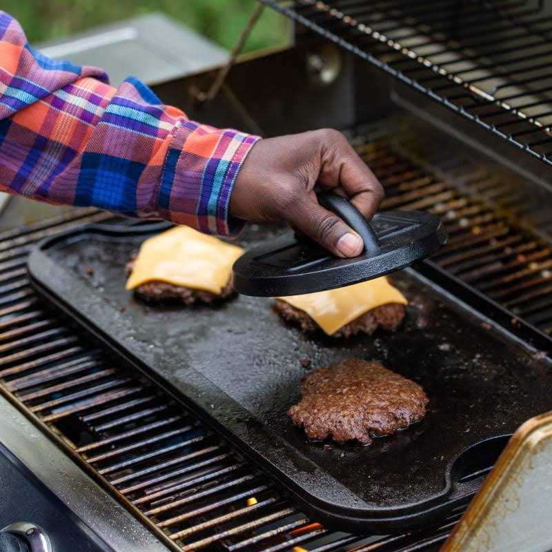 Lodge Cast Iron Burger Press