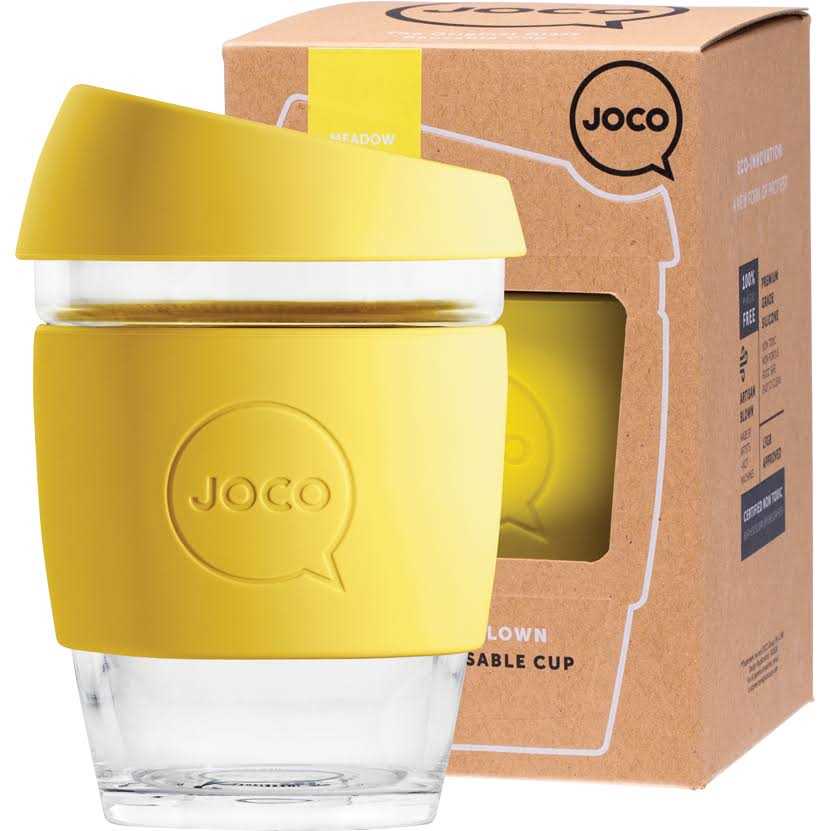 JOCO Glass Reusable Coffee Cup