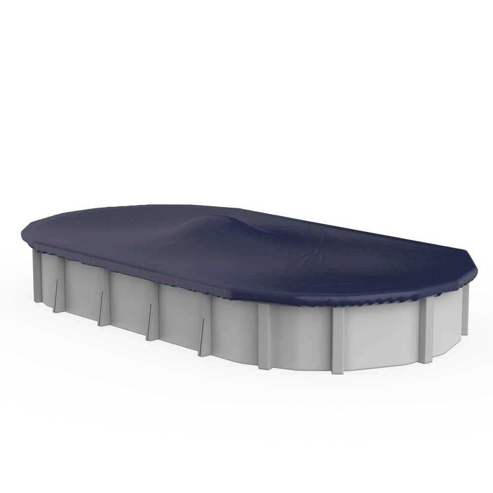 Winter Block Premium Winter Pool Cover For Above Ground Oval Pool