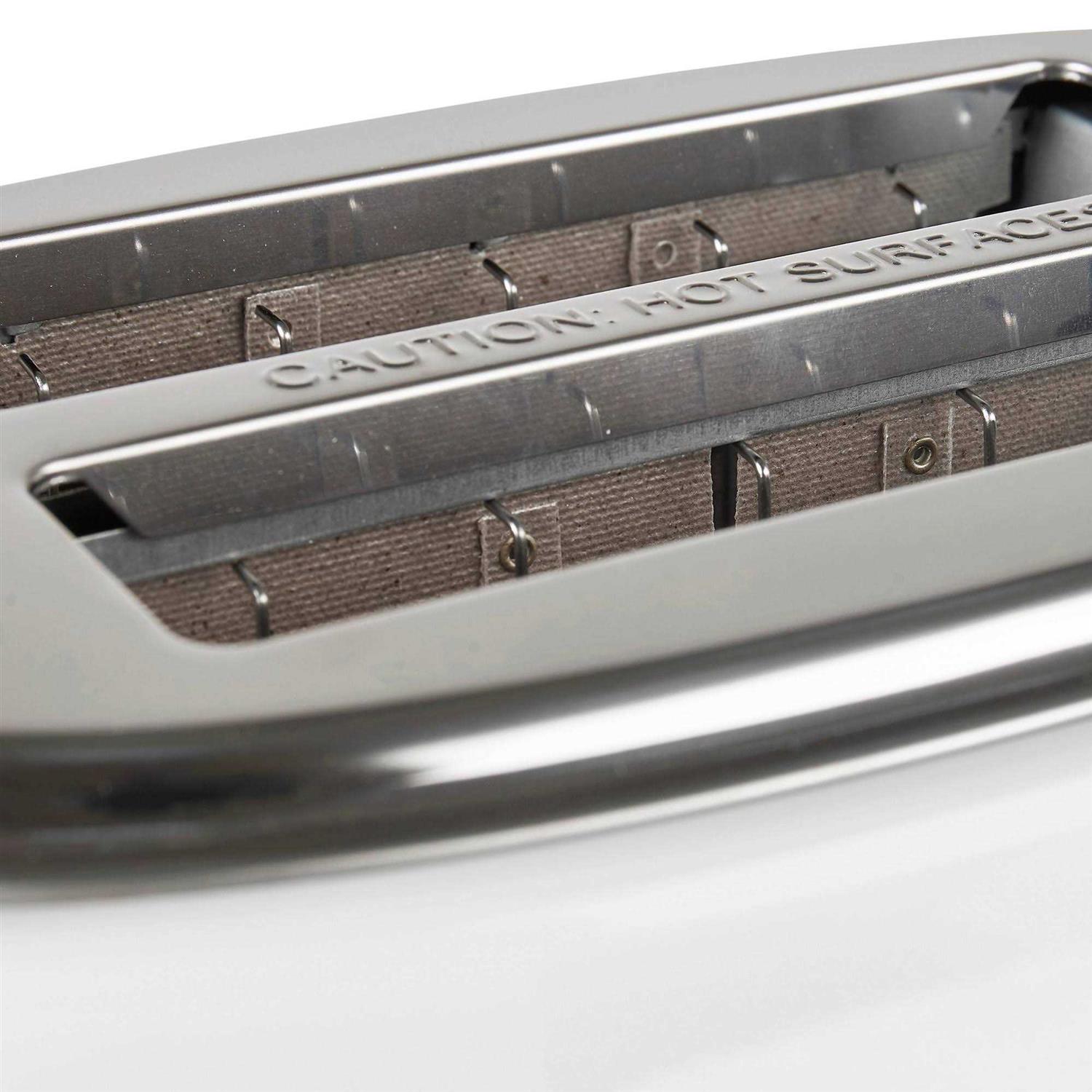 Haden Dorset 2 Slice Wide Slot Stainless Steel Toaster