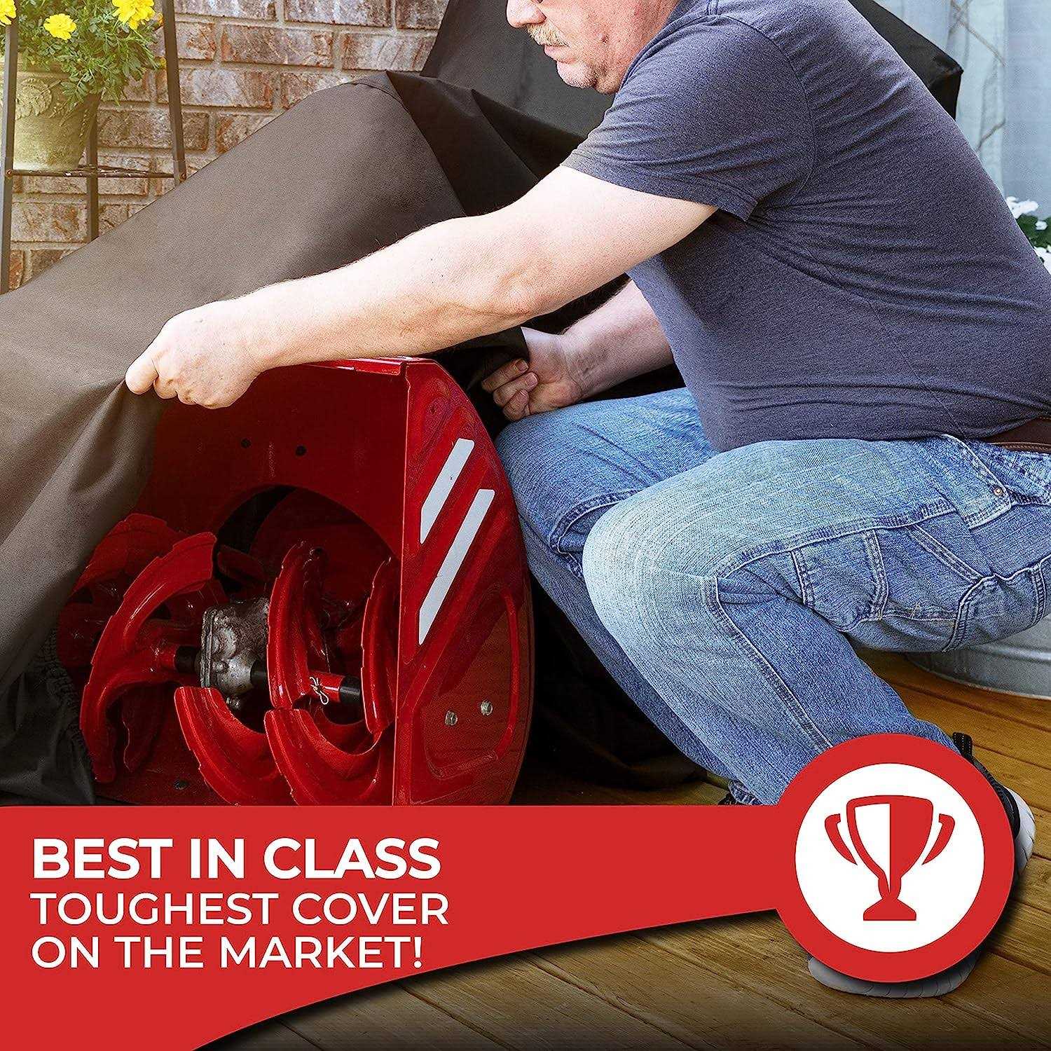 Tough Cover Snow Blower Cover Basic Edition Certified Waterproof