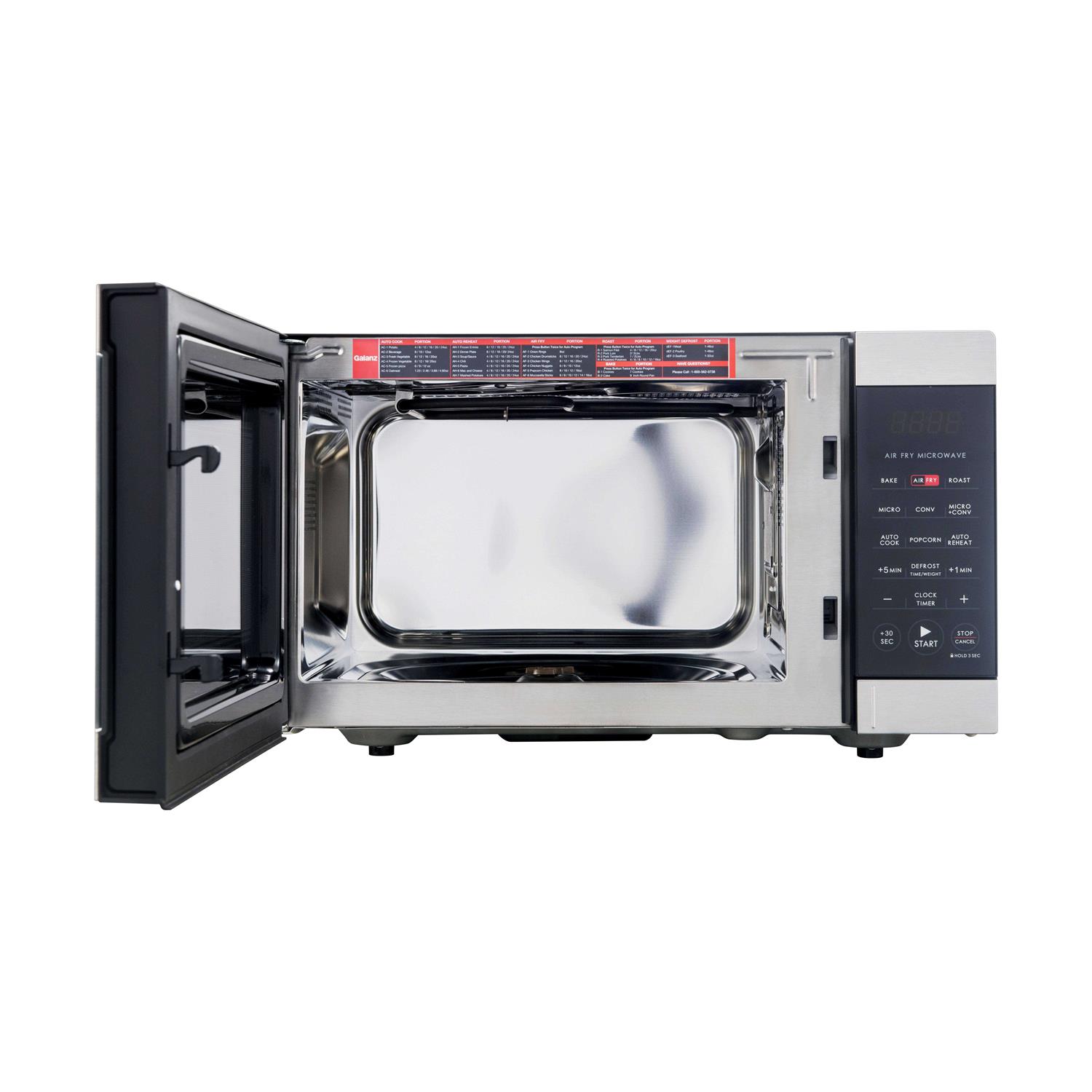 Galanz 0.9 Cu.ft Air Fry Microwave