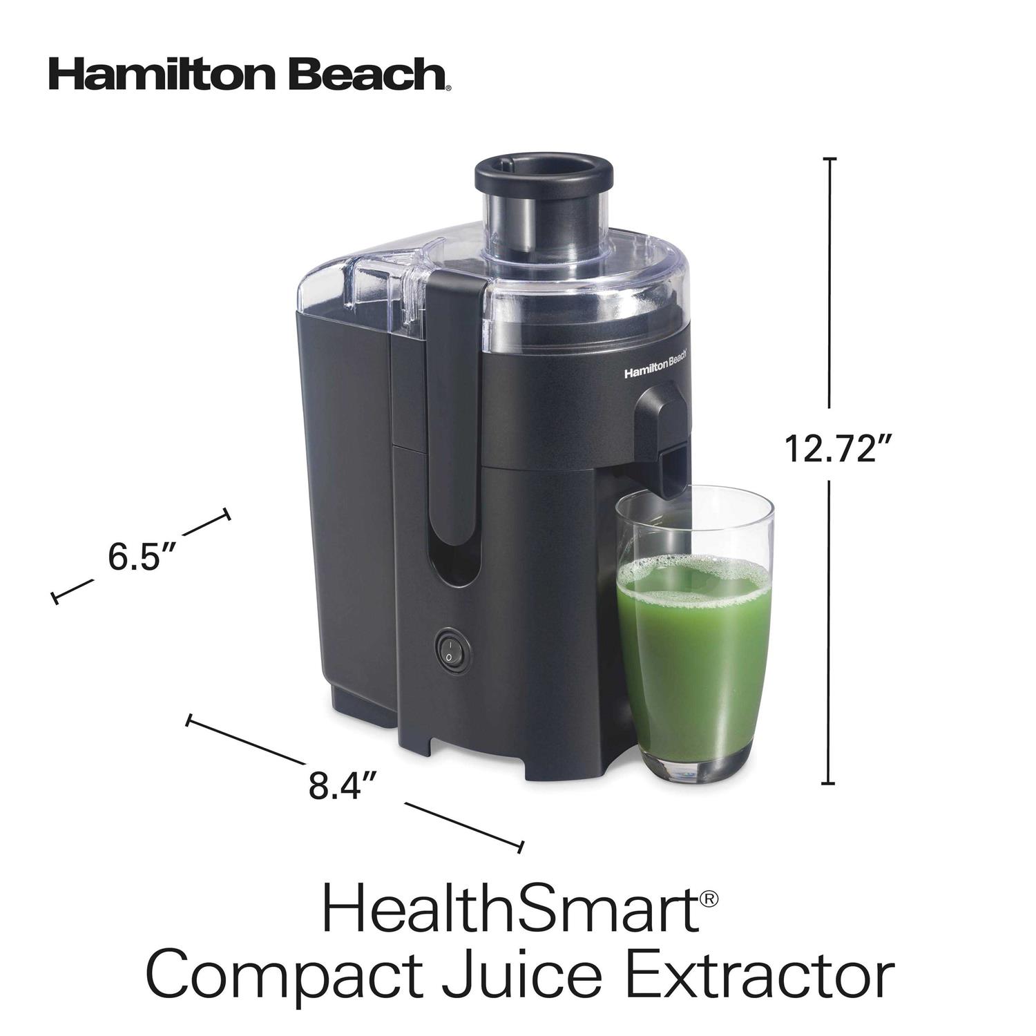 Hamilton Beach HealthSmart Compact Juice Extractor