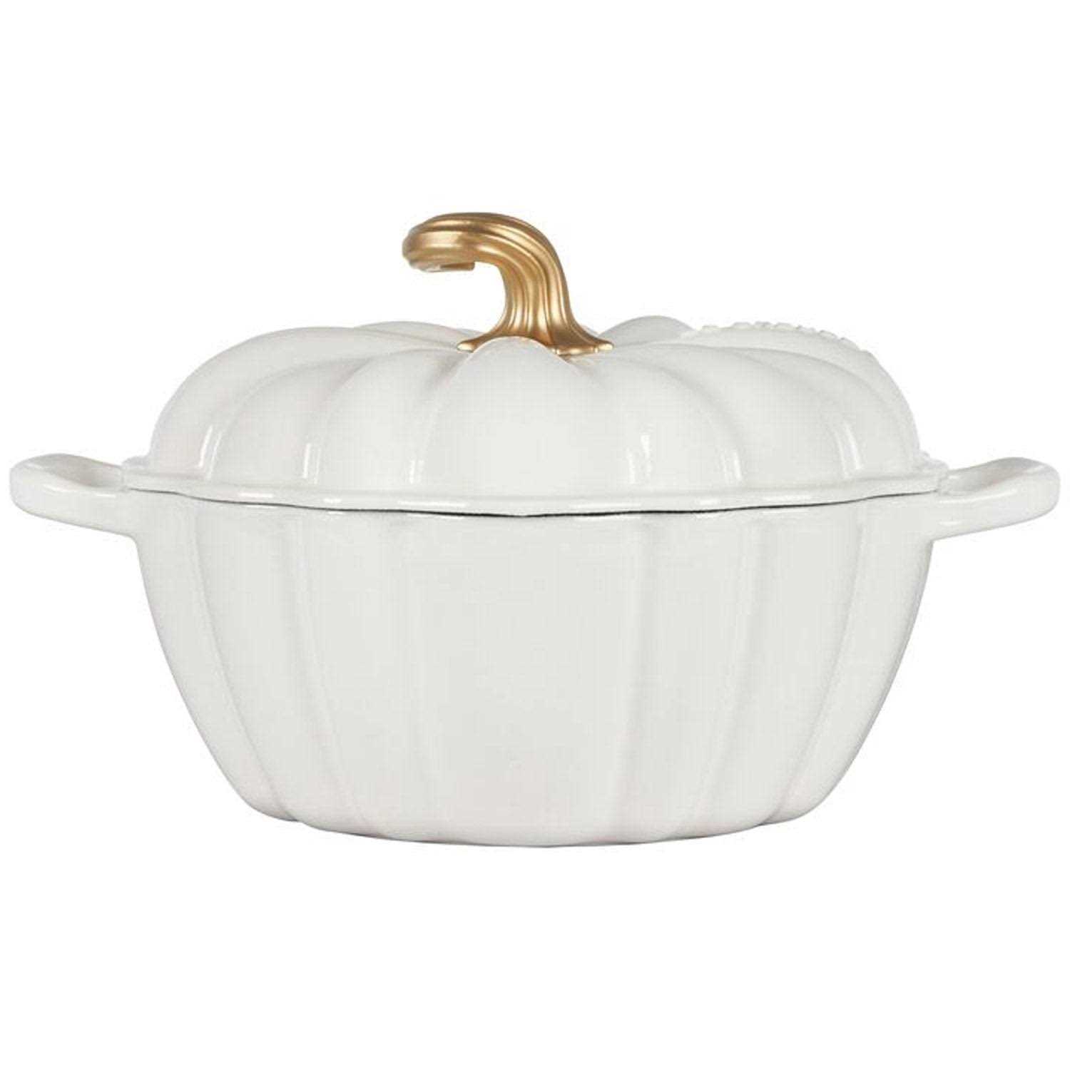 Le Creuset 4 Qt. Cast Iron Pumpkin Cocotte