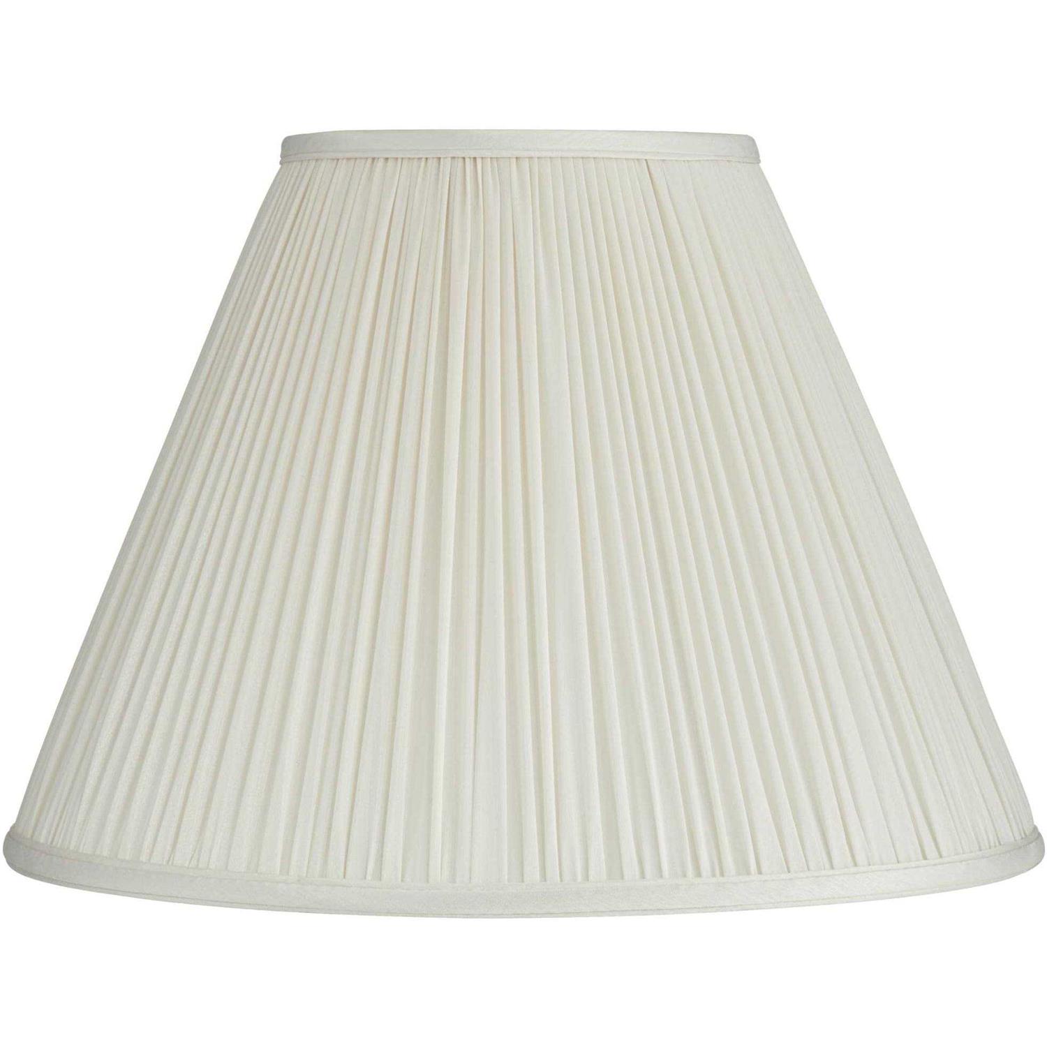 Springcrest Mushroom Pleated Empire Lamp Shade 7x16x12