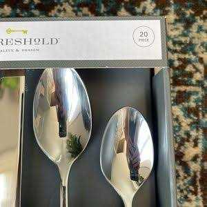 Threshold Harrington Flatware Set Silver