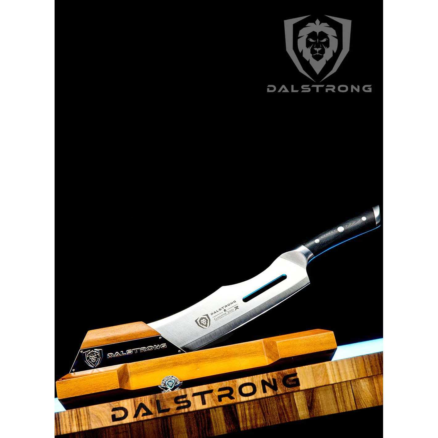Dalstrong Heavy Duty Butcher Breaking Knife 14 inch Cleaver Knife