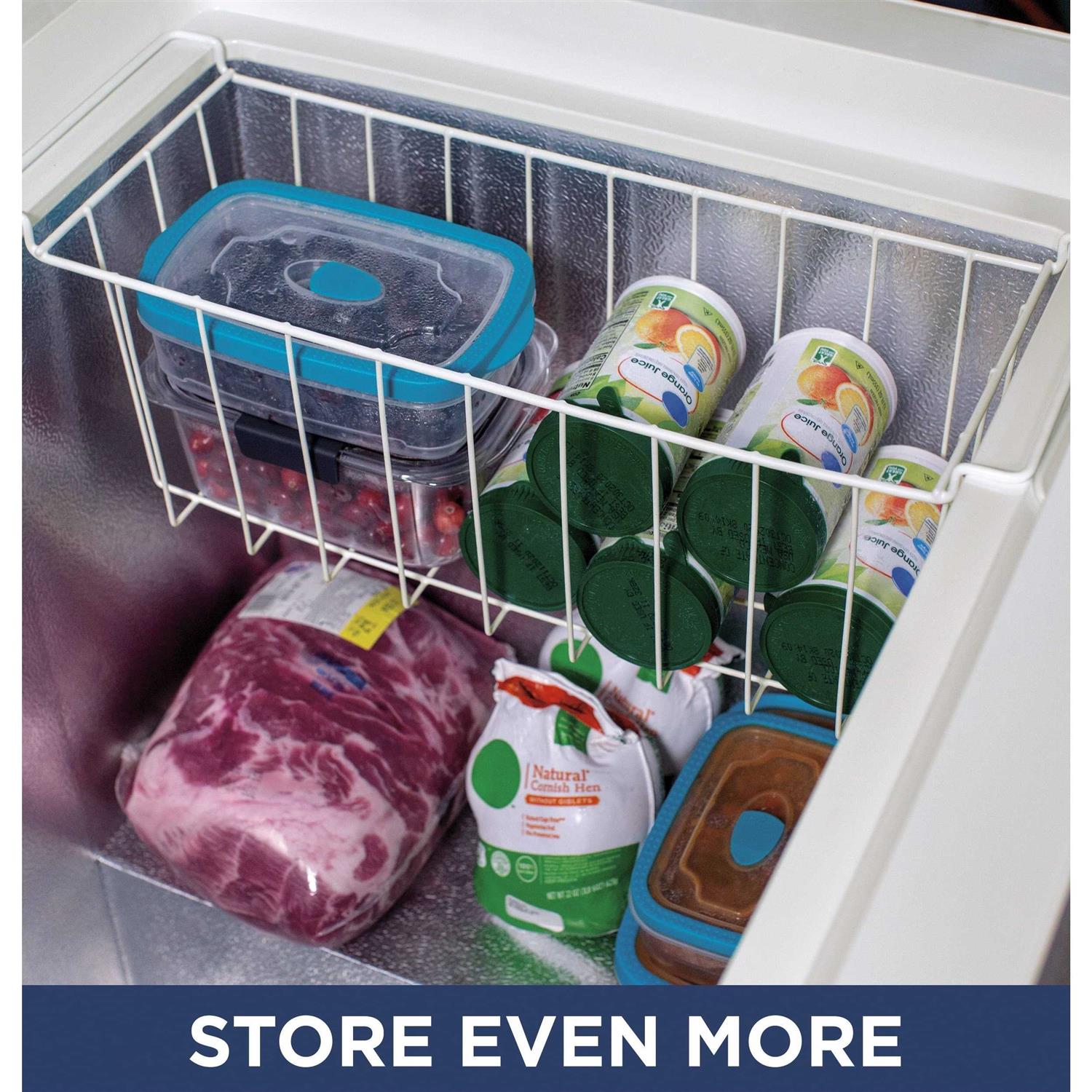 GE 5.1 Cu. Ft. Manual Defrost Chest Freezer FCM5STWW