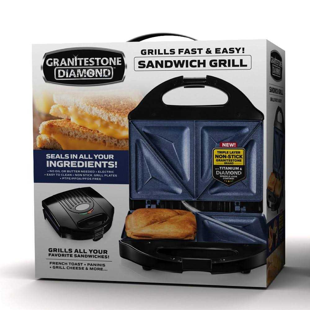 Granitestone Blue Sandwich Maker