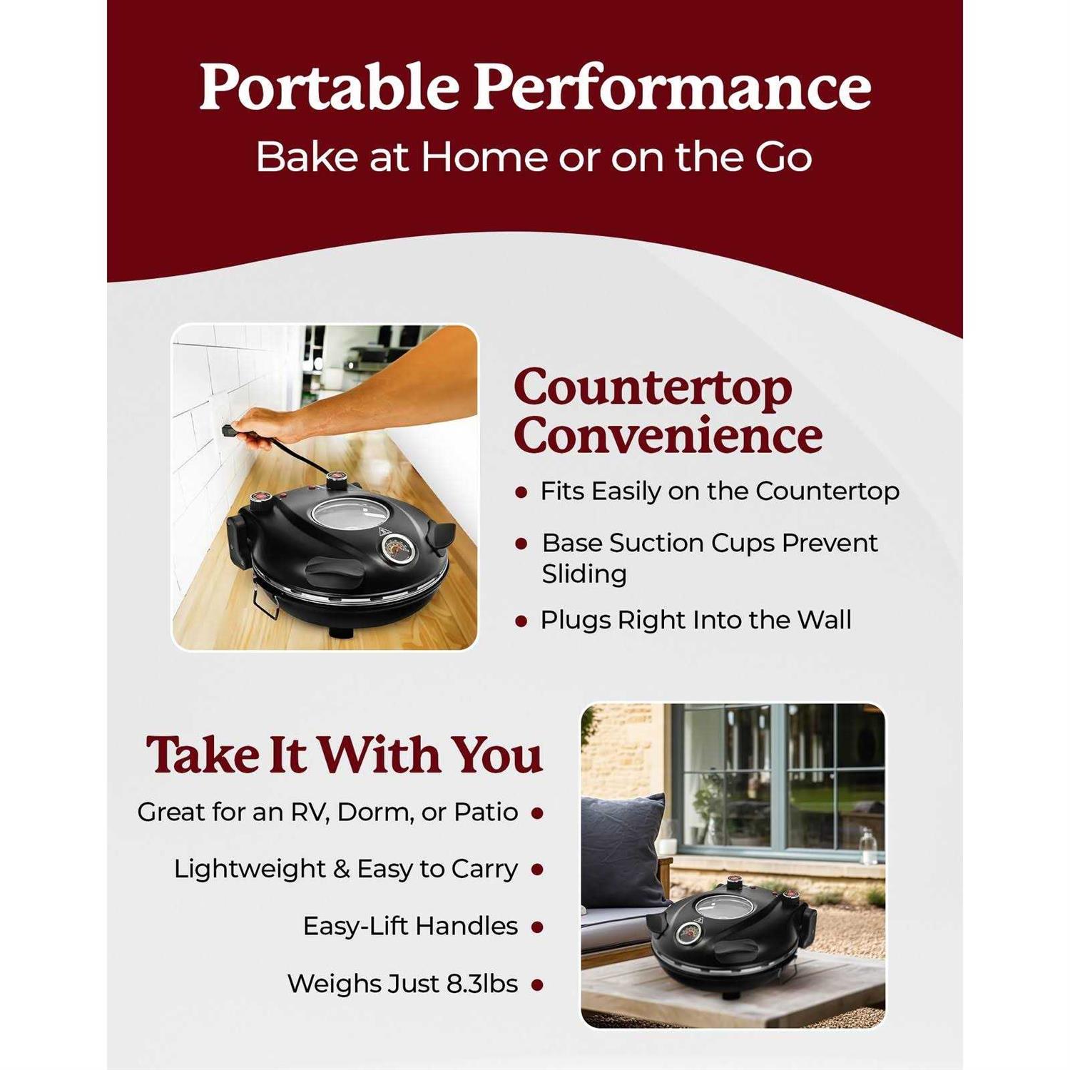 Granitestone Piezano Pizza Oven