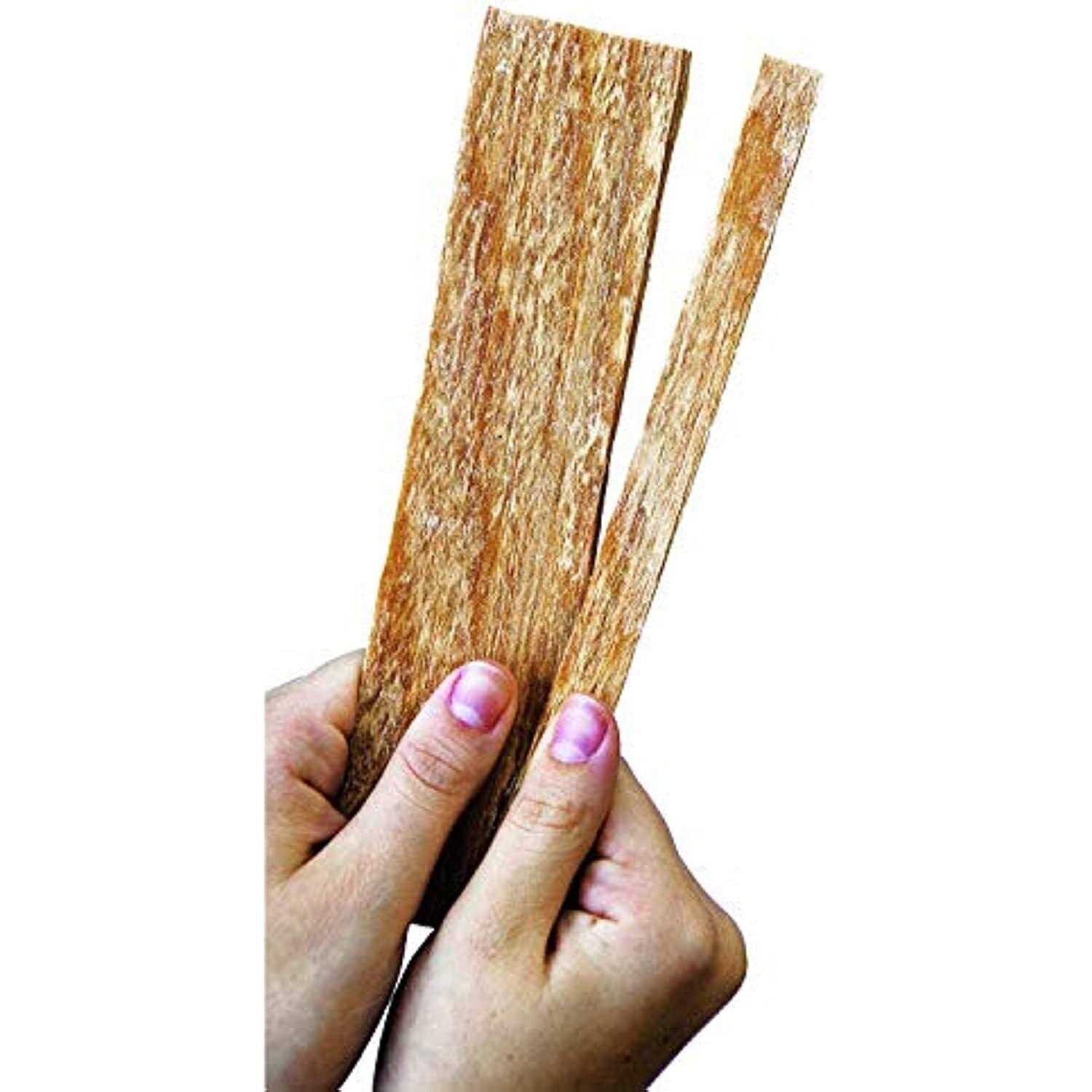 Fatwood Firestarter Burlap Bag