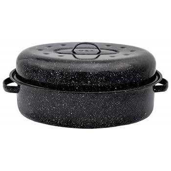 Granite-Ware Oval Covered Roaster