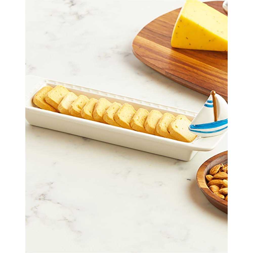 Nora Fleming Pinstripes Cracker Tray