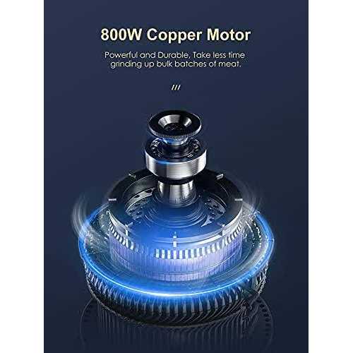 Yabano Electric Meat Grinder Heavy Duty Meat Mincer Sausage Stuffer Maker