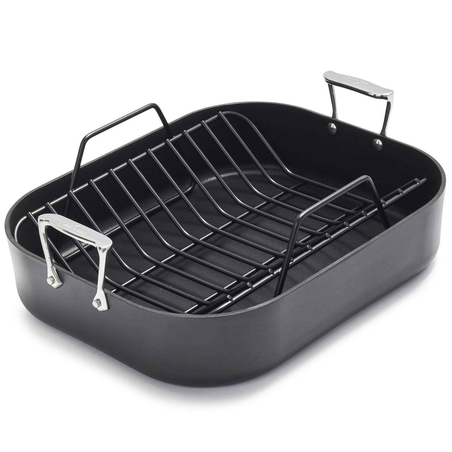 All-Clad HA1 Hard Anodized Nonstick Roaster & Rack