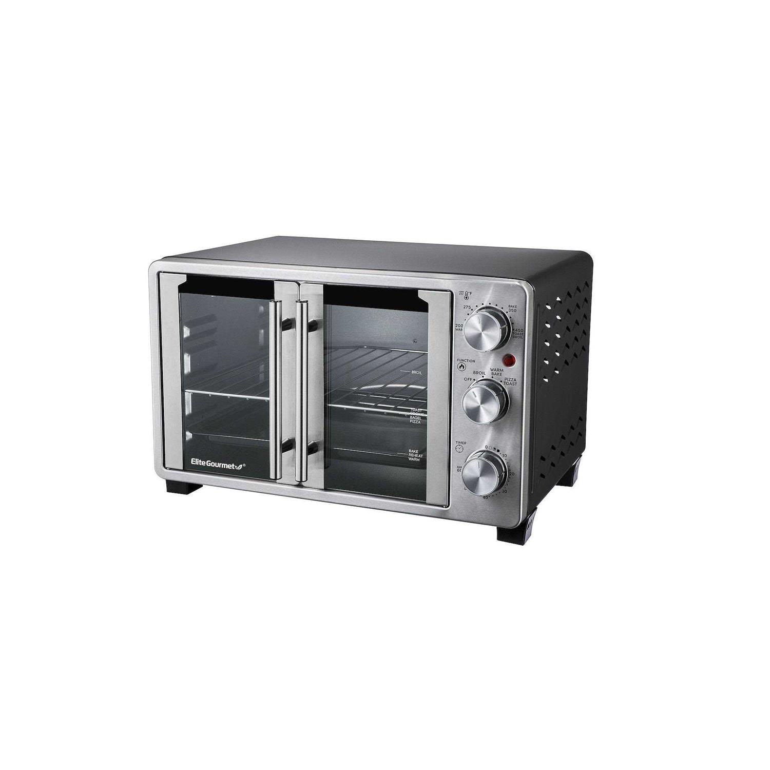 Elite Double French Door Toaster Oven