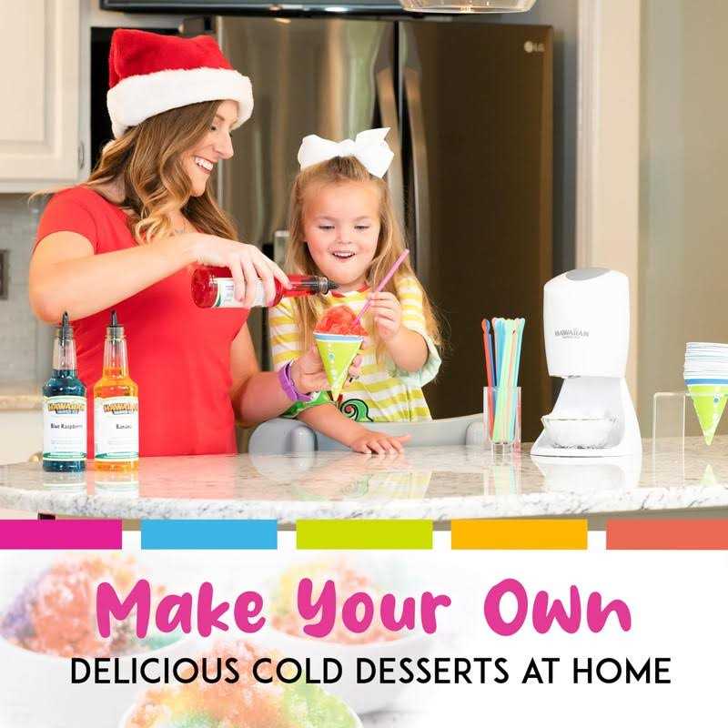 Hawaiian Shaved Ice S900A Snow Cone Machine and