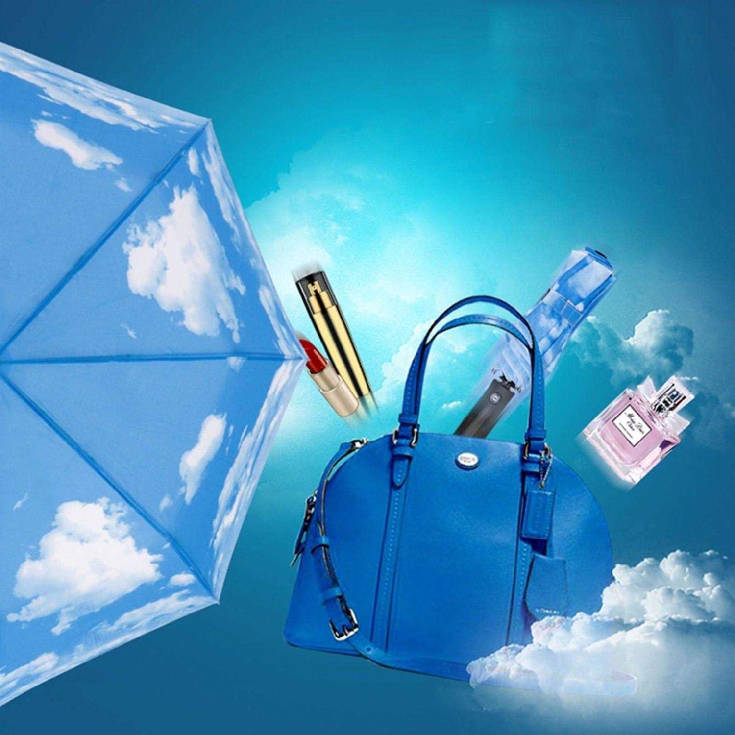 SY Compact Travel Umbrella Windproof Automatic Umbrellas-Factory Outlet Umbrella