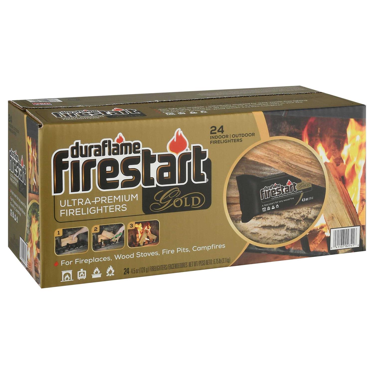 Duraflame Firestart Gold Frelighters Ultra-Premium