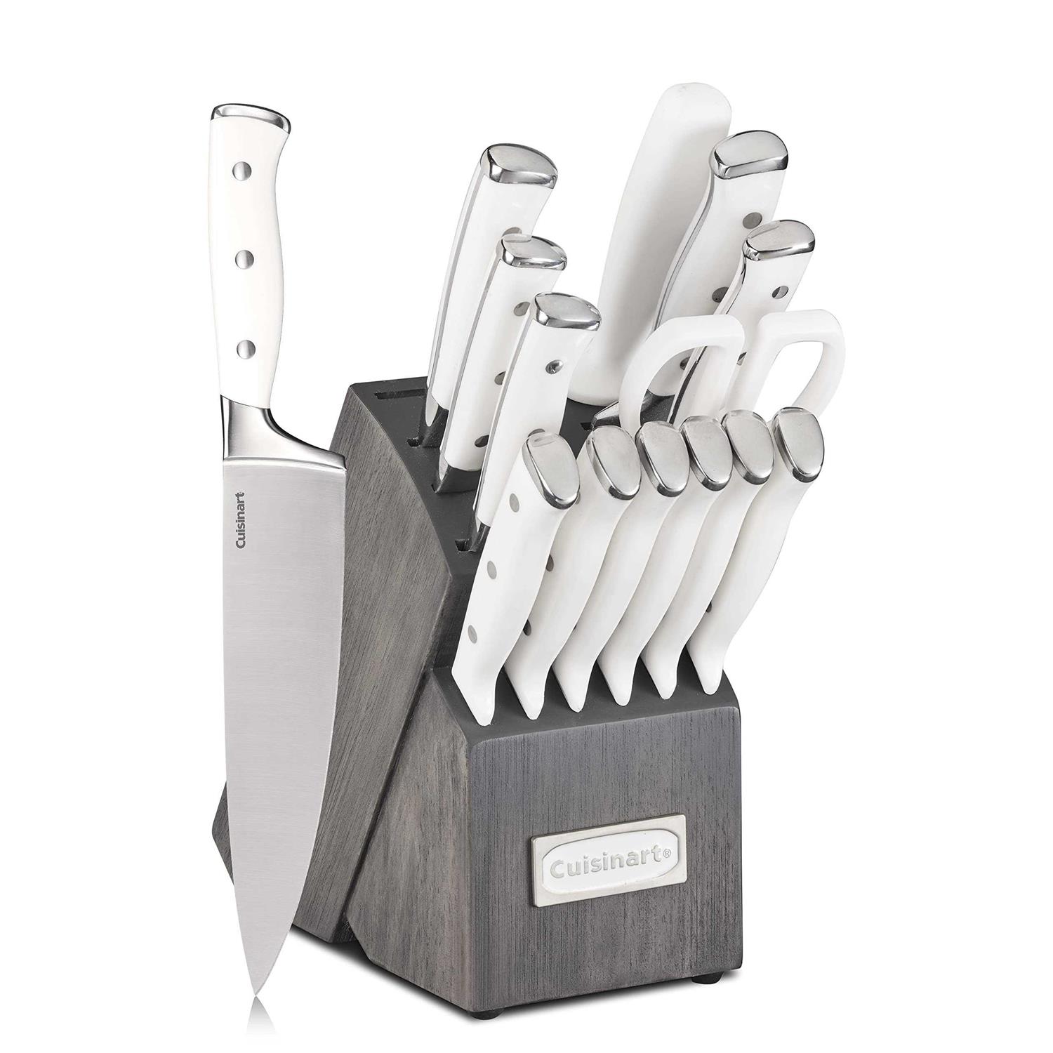 Cuisinart 15-Piece Triple Rivet Cutlery Block Set