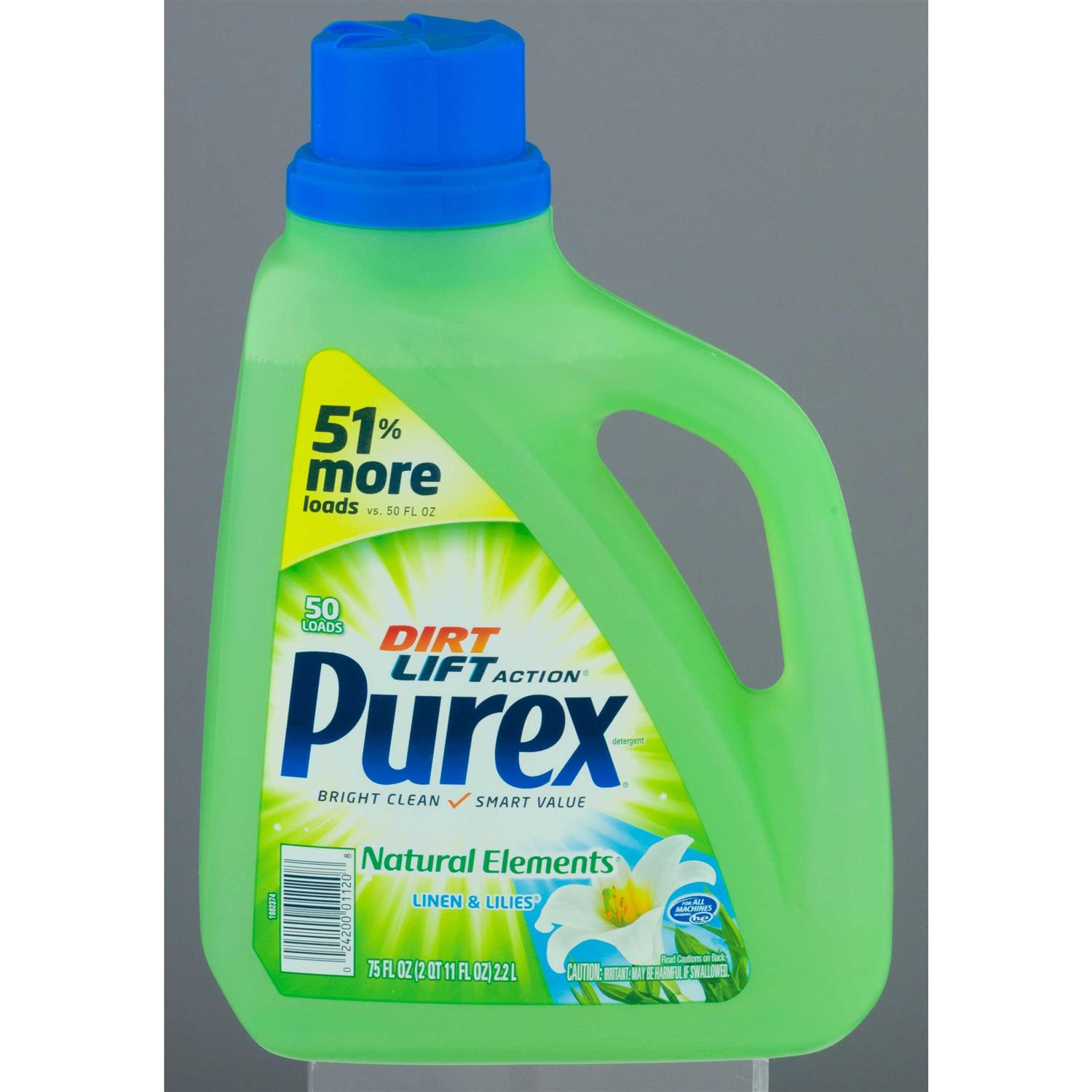 Purex Linen & Lilies Natural HE Elements Liquid Detergent