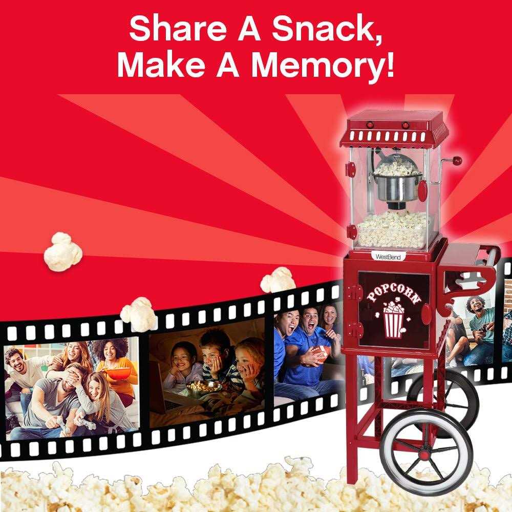 West Bend Popcorn Cart