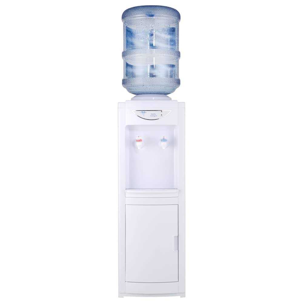 Huhelm Water Cooler Dispenser Hot&cool Top Loading Water Dispenser 5 Gallons Water Coolers with Child Safety Lock Removable Drip Tray & Storag