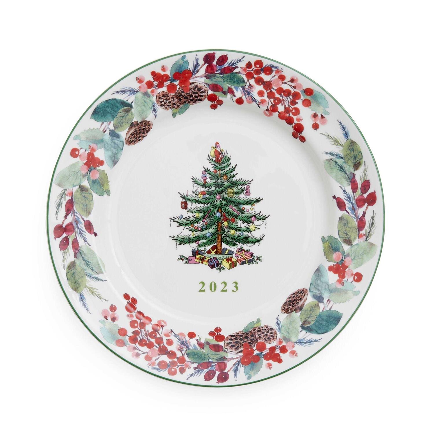 Spode Christmas Tree 2023 Annual Collector Plate