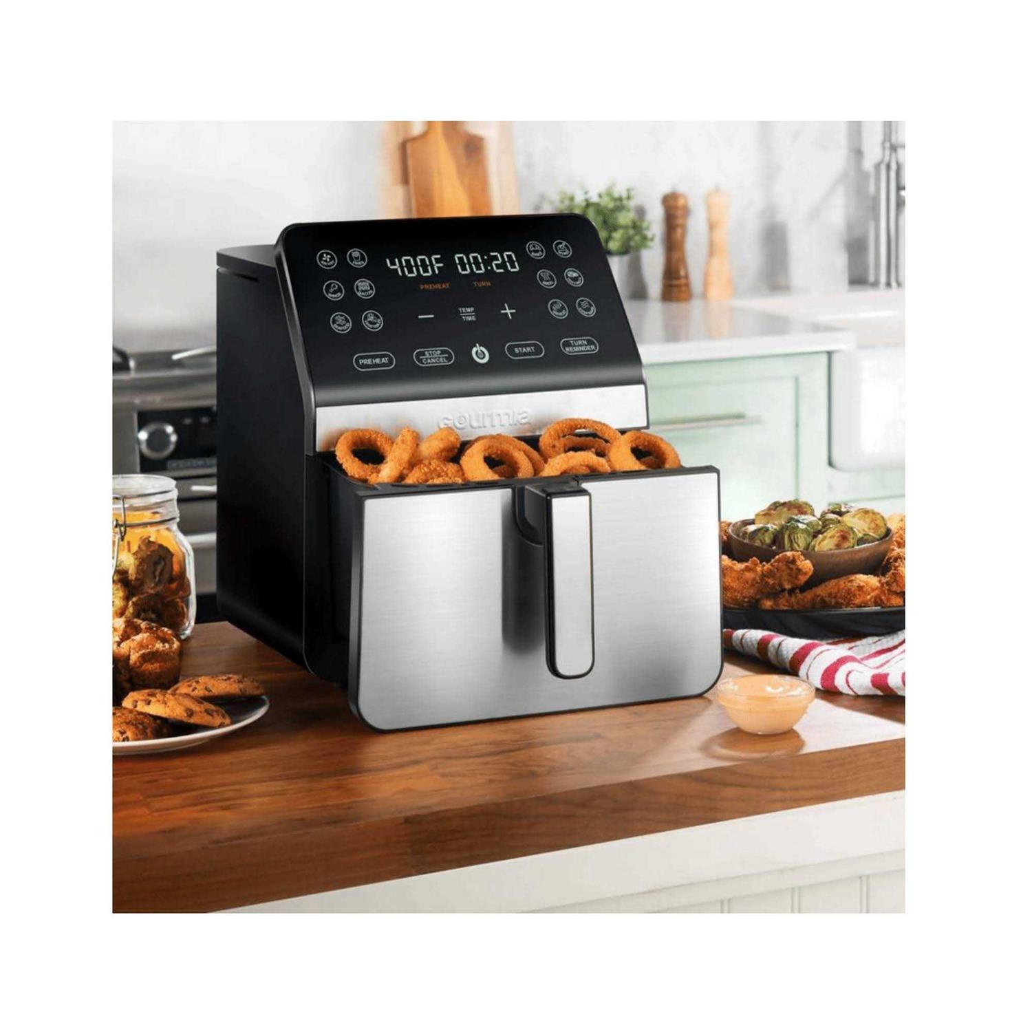 Gourmia Gaf838 8-Qt Digital Air Fryer with Guided Cooking